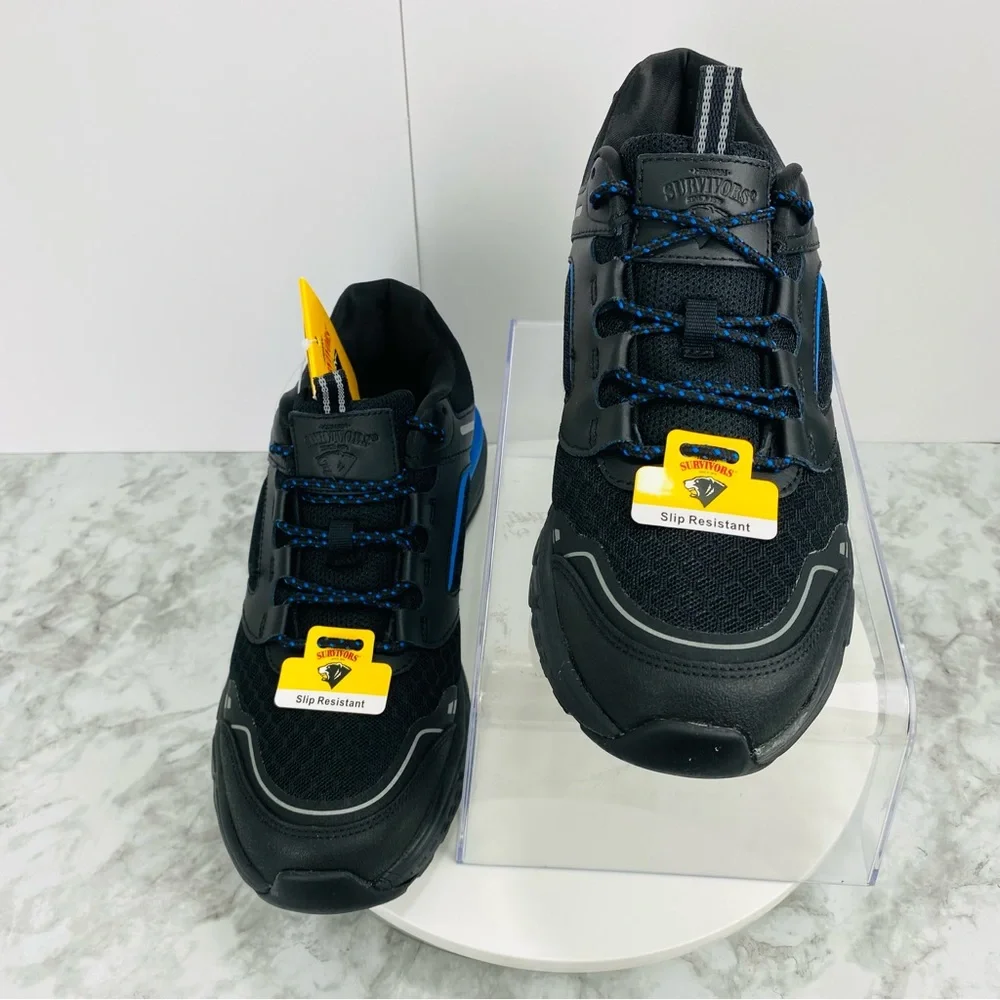Herman Survivors Women 11 Cassle Composite Toe Work Shoes Slip Oil Resistant New